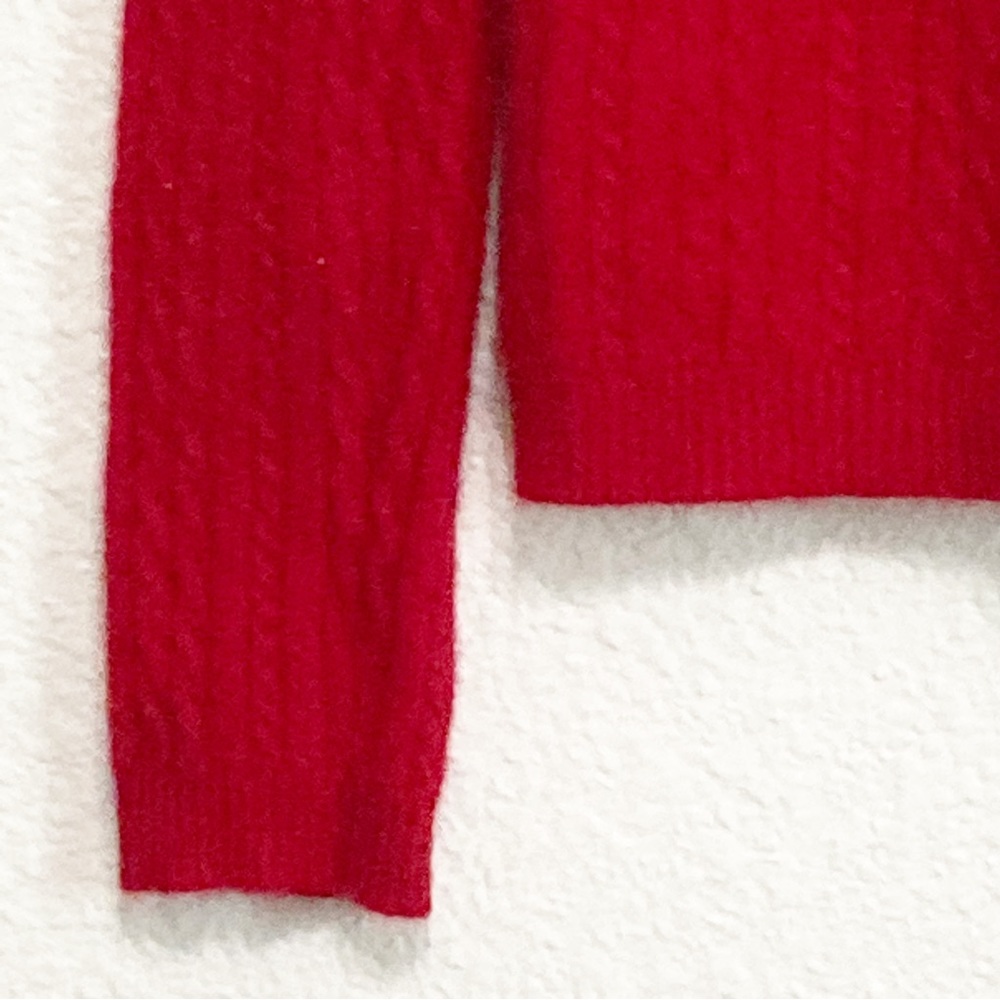 Valerie Stevens Cashmere Sweater, Size Large Red - Picture 4 of 9